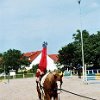 Schulterstand auf Jack
